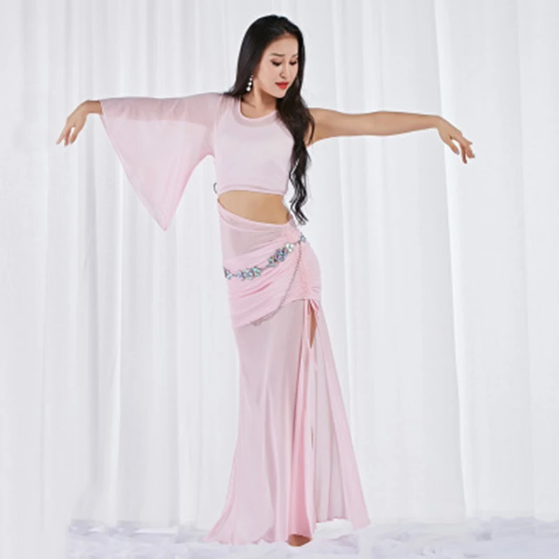 Женское платье для танца живота соблазнительный костюм Клубное сценическое