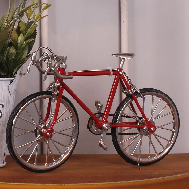 Модель горного велосипеда металлическая ручная работа аксессуары для украшения