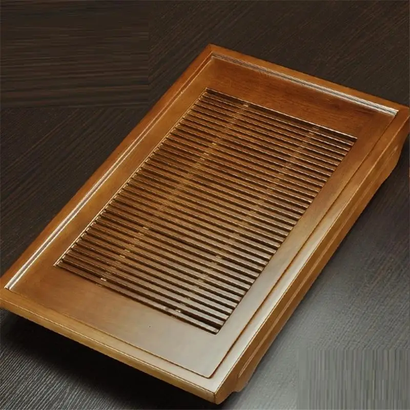 

Service High China Accessories Bandeja Dienbladen Puer Ceremony Set De Te Chino Kung Fu Chinese Holder Serving Tea Tray