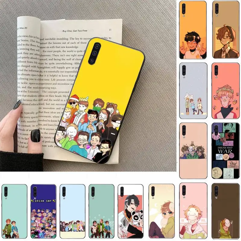 

Dream Smp anime Phone Case For Samsung Galaxy a50 A30S A50S a71 70 a10 case samsung a51 Silicone Fundas