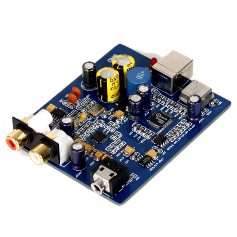 

USB Decoder Board ES9028K2M+SA9023 Fever Audio DAC Sound Card Decoding Module DIY for Power Amplifiers Home Theater