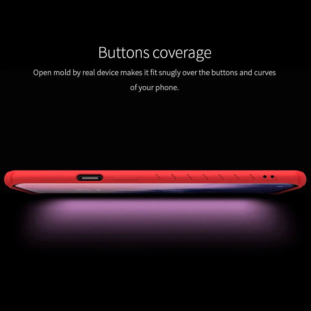 NILLKIN резиновый защитный чехол для OnePlus 7 Pro тонкий мягкий жидкий Силиконовый противоударный чехол для телефона