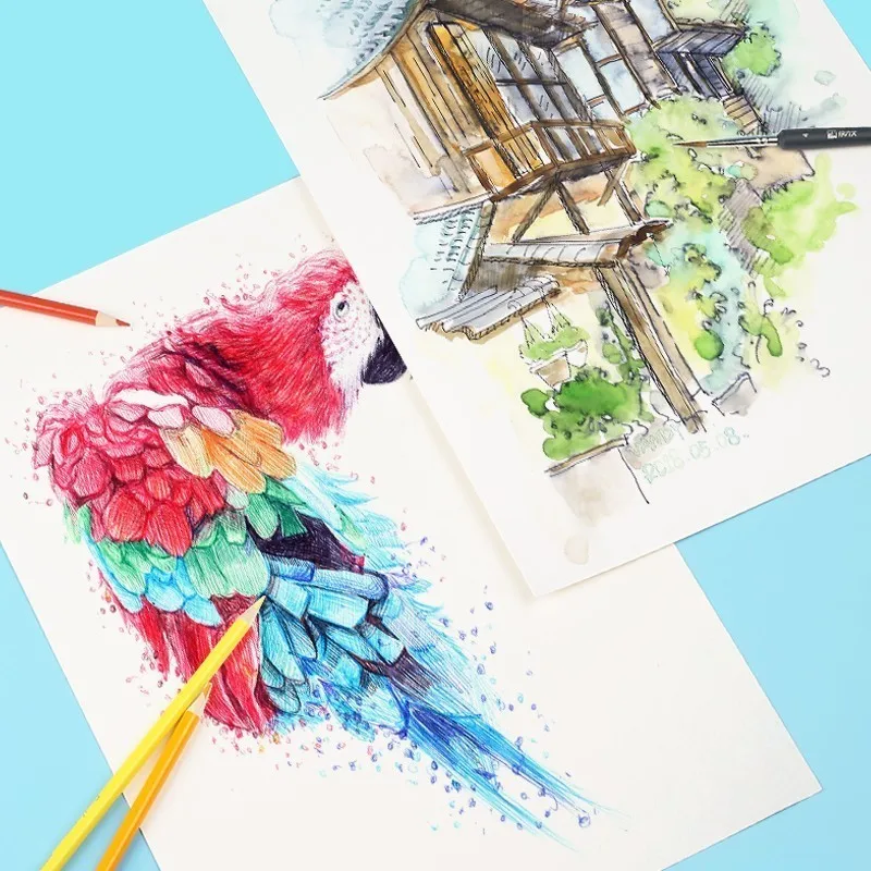 160 Цвет s натуральное масло мяты/Набор цветных карандашей картина маркер для