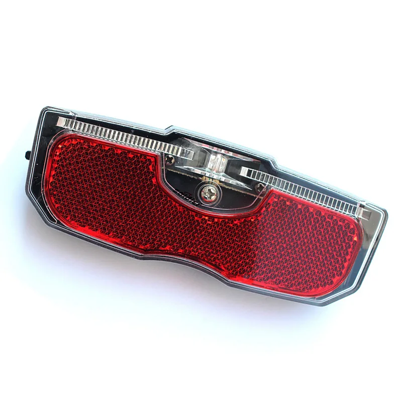 Bike Cycling Bicycle Rear Reflector Tail Light For Luggage Rack NO Battery for make your night riding safer