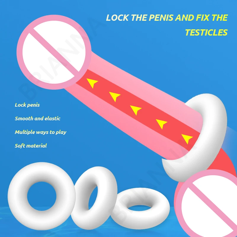 3 размера для члена кольцо пениса крана повысить задержать эякуляцию на пенис