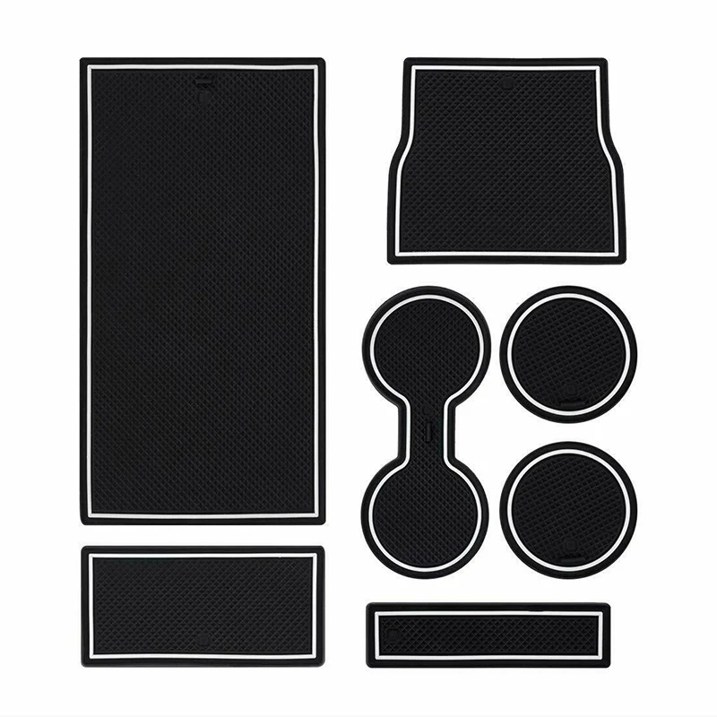 Для Tesla модель 3 аксессуары Автомобильная консоль Обёрточная бумага Коврик Non-Slip