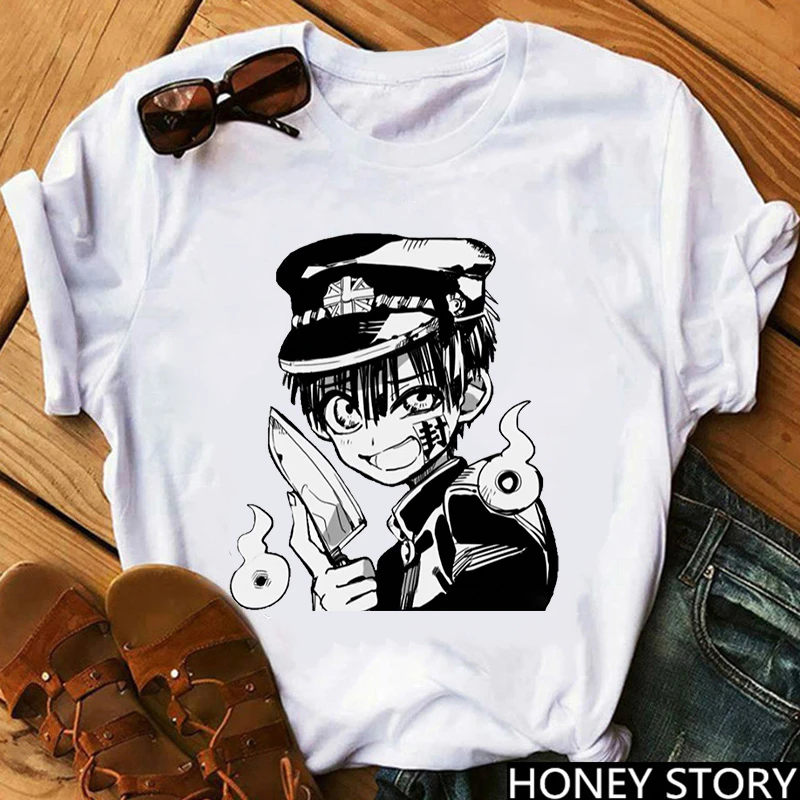 

Japanese Anime Toilet Bound Hanako Kun T Shirt Unisex Shaman King Graphic Tees Women Funny Cartoon Inuyasha Tshirt