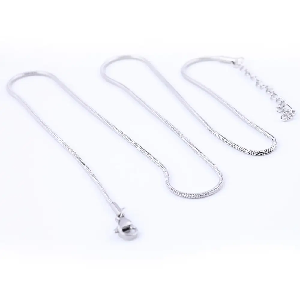 Змеиная цепочка из нержавеющей стали толщиной 1 5 мм шт. 56 см | Украшения и