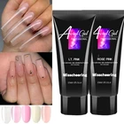 15 мл Акрил Гель для наращивания ногтей советы быстрого построения пальца УФ-гель ремонт разбитых палец расширение форма инструменты для маникюра 10 Цвета