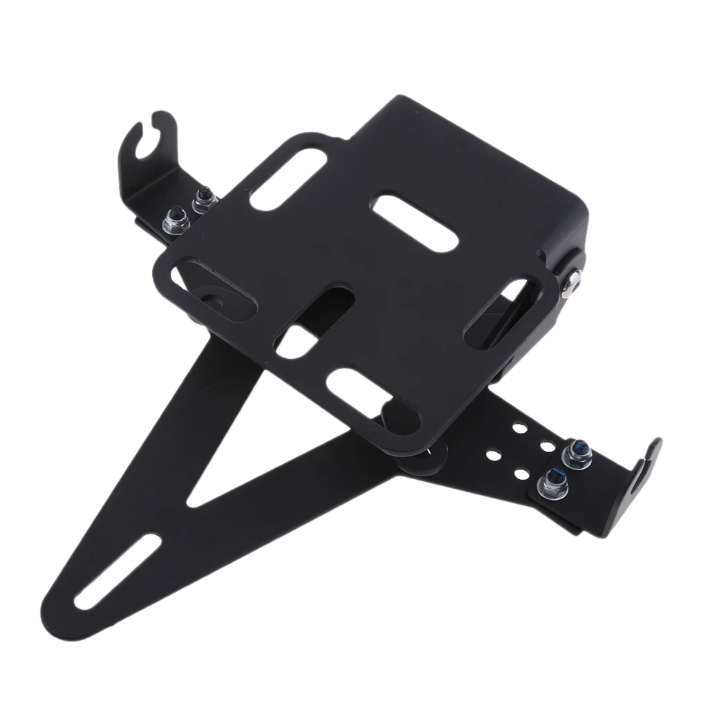 

Rear License Plate Mount Motorcycle Mount Bracket Metal Black