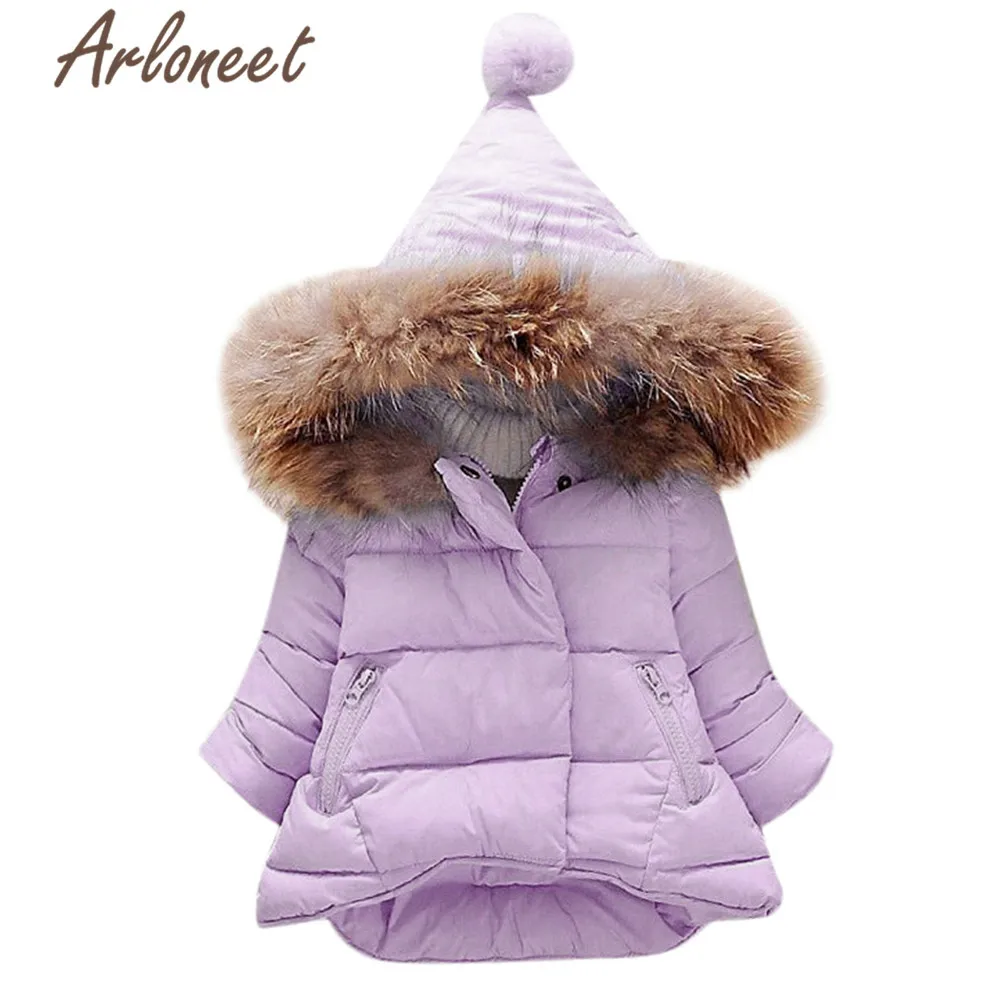 ARLONEET ультратонкая пуховая куртка с капюшоном для девочек детская парка
