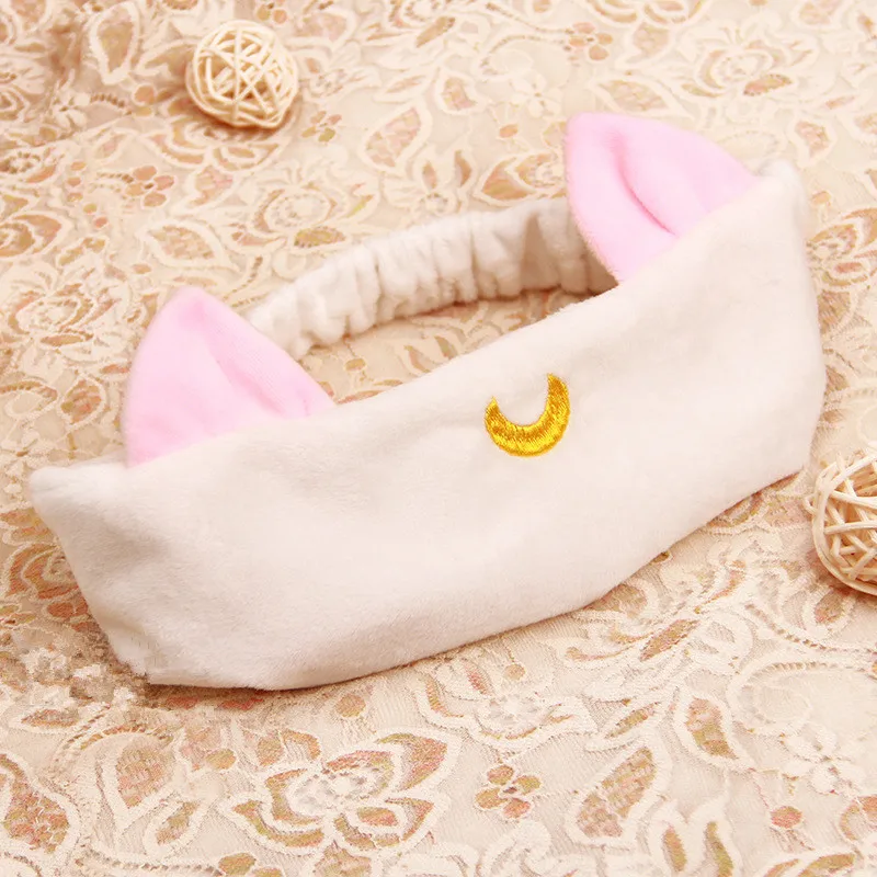 3 вида цветов 20th Юбилей розовый Луна кошка Набивные плюшевые игрушки с украшением