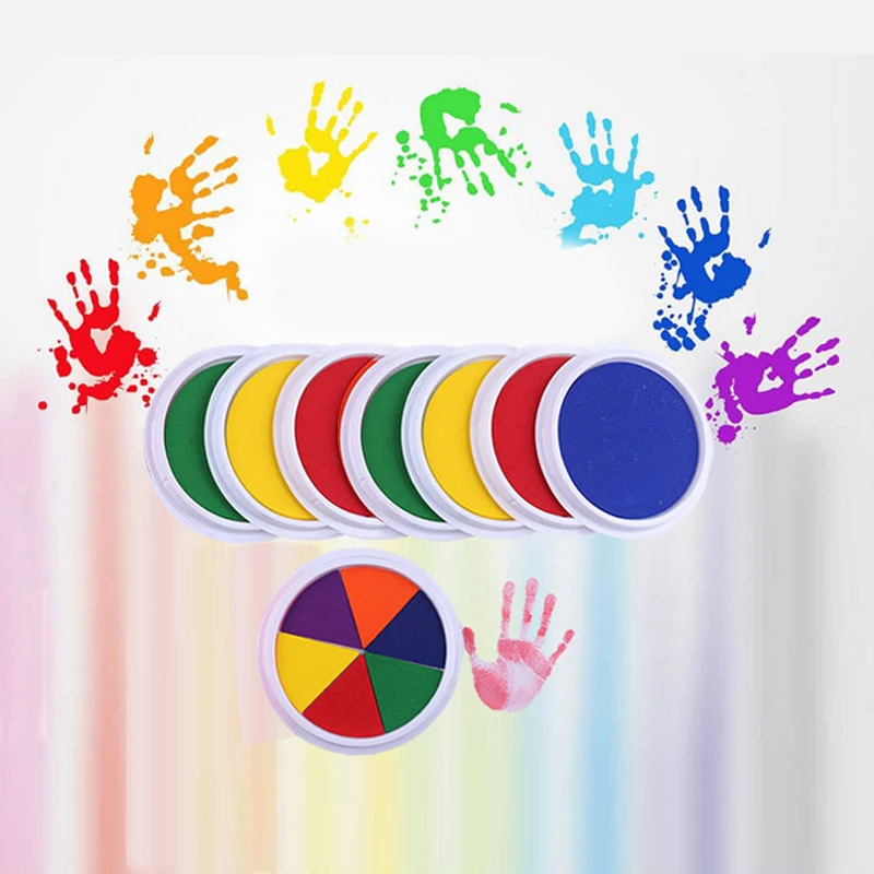 DIY Рисование пальцами обучающая игрушка детская ручная роспись Ручная раньше