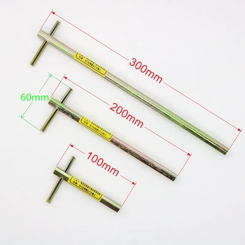 

4pcs Elevator door key | Lifting triangle key | Elevator plus long triangle key