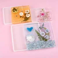diy coaster resin mold round square rectangle shape silicone molds epoxy uv resin craft home decoration jewelry making tools