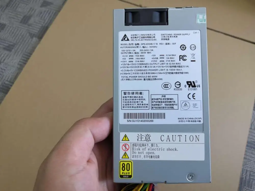 For Delta Power 400W 80 Gold Small DPS-400AB-17B REV S0F | Компьютеры и офис