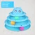 Upgrade type  cat head turntable Sky Blue