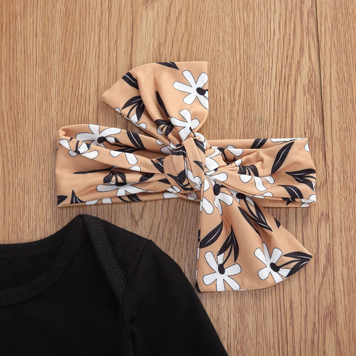 Новинка Комплект из 3 предметов для маленьких девочек Милый однотонный