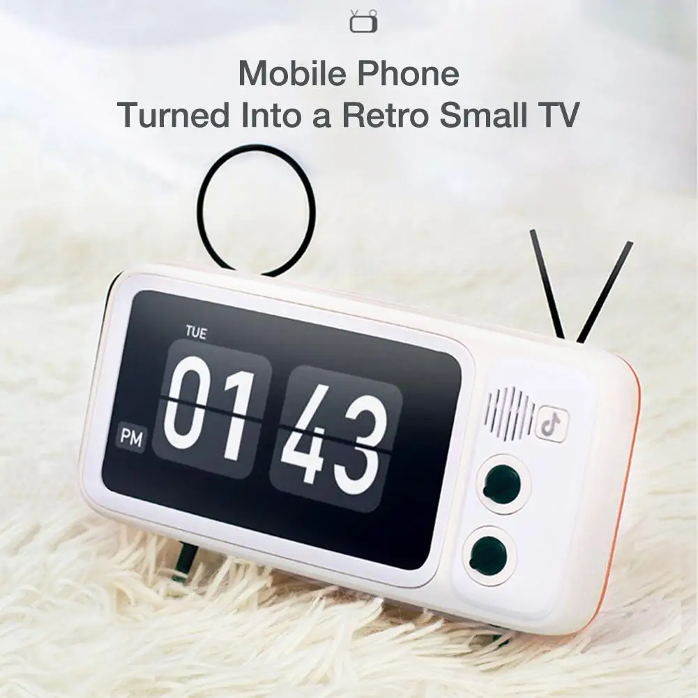 Креативный ретро держатель для телевизора настольная подставка ленивый