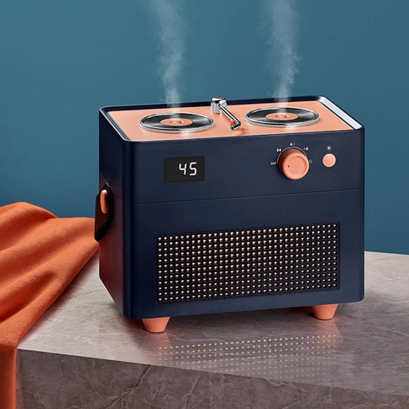 Тихий увлажнитель воздуха с носветильник щением и 4 режимами распыления 1300 мл |