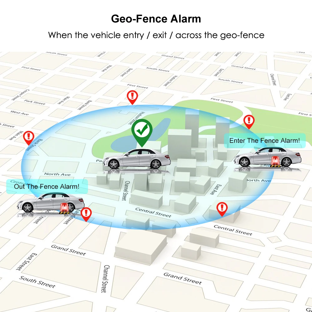 car GPS Tracker cut off engine 7-72V TK319-L Vehicle motorcycle tracking 4G Global use Free APP GPS Locator SOS Overspeed alarm