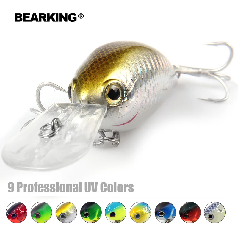 Отличная популярная модель Bearking не подходит! Рыболовные приманки 64 мм/16 г