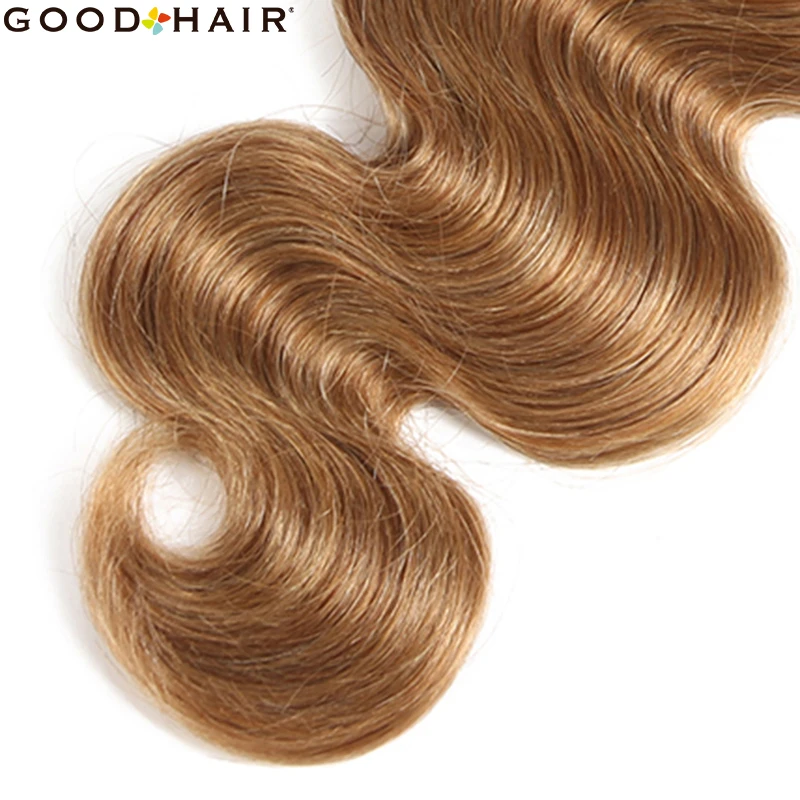 

Brazilian Body Wave Honey Blonde Human Hair Bundles 8-26 Inch Non-Remy Weave Bundles 1/3/4PCS Extension GOOD HAIR
