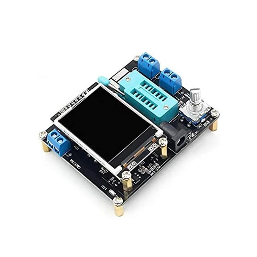 ЖК-дисплей GM328A тестер транзисторов LCR Емкость диода ESR измеритель частоты