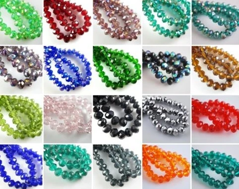 4 мм 500 шт./лот свободные нити смешанные белый черный граненый Rondelle стеклянные