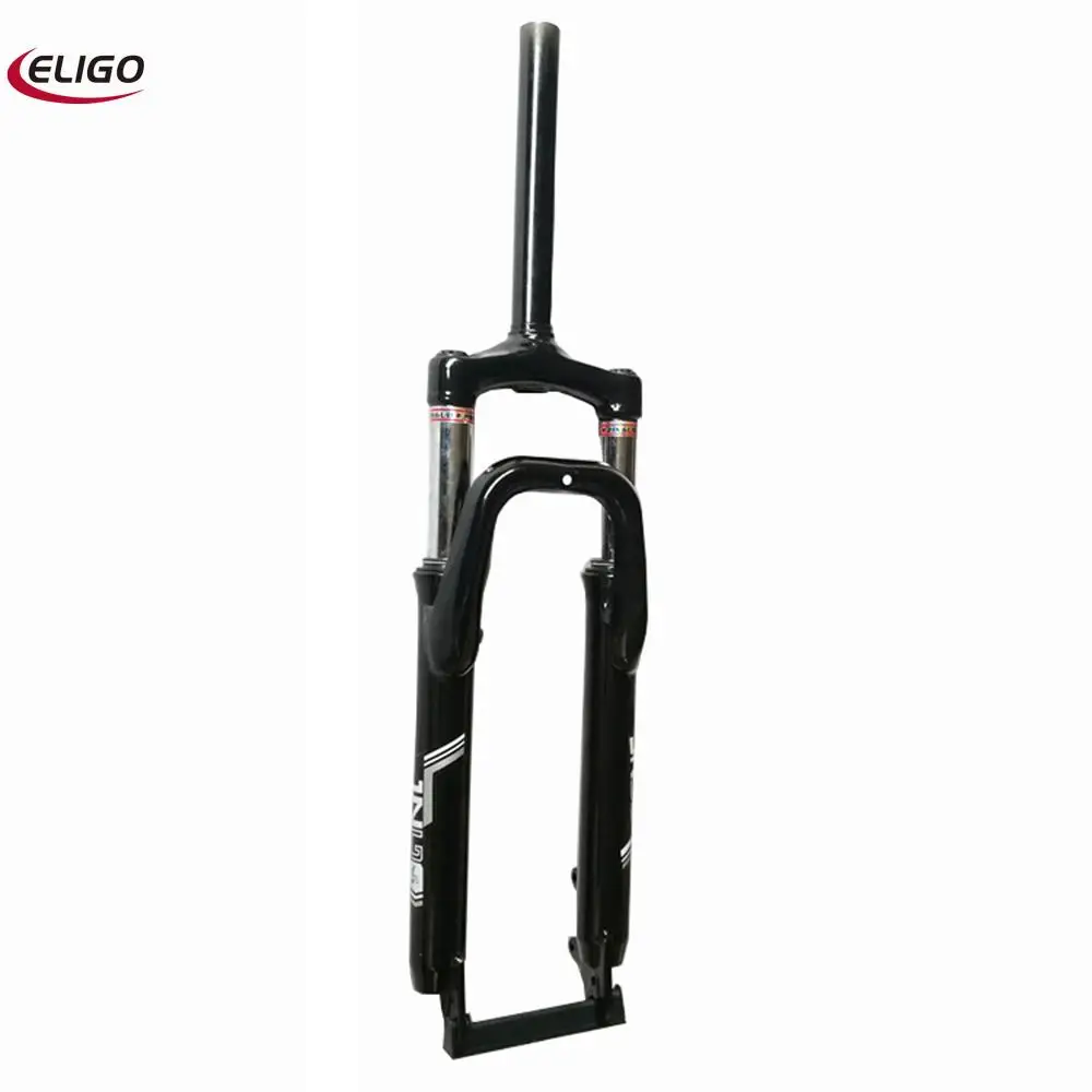 

26 inch mountain bike mountain bike bicycle air pressure shock absorber fork aluminum alloy shoulder lock front fork gold black