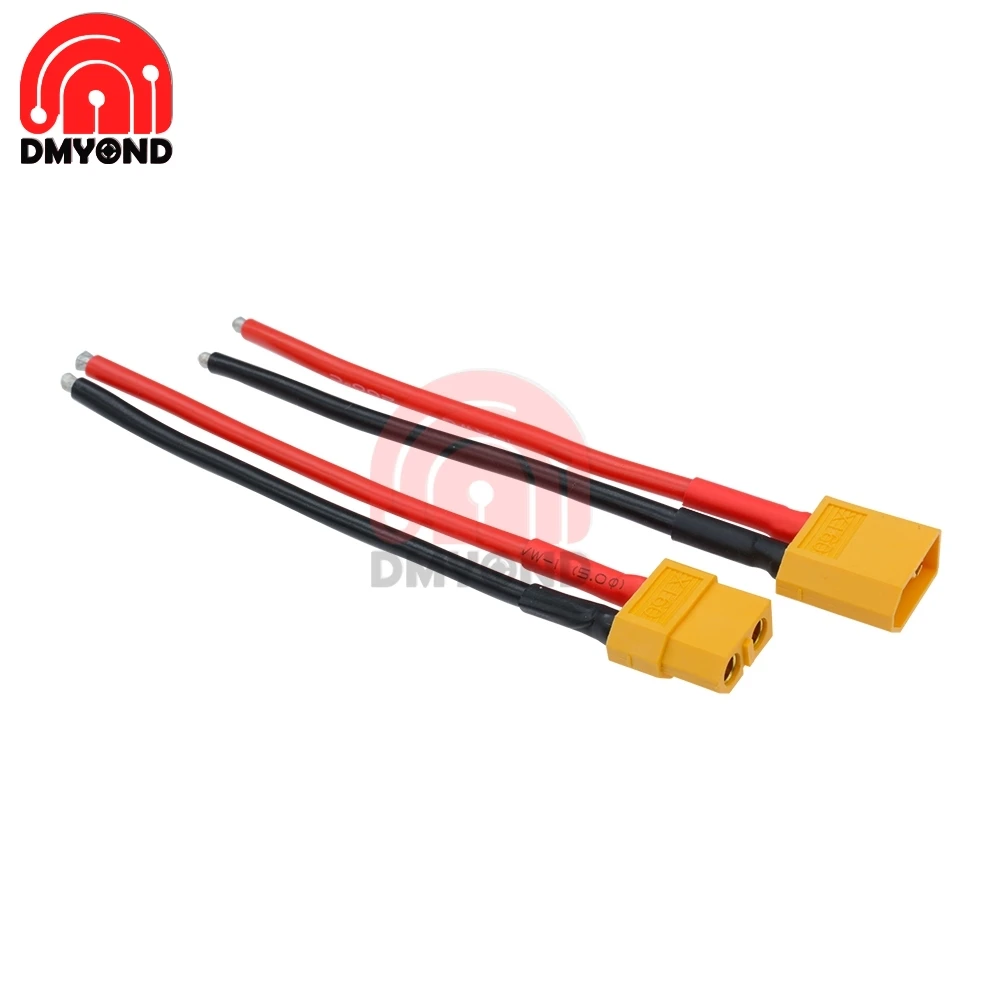 10 шт. 5 пар коннектор для аккумулятора цилиндрическая вилка с кремнием 14