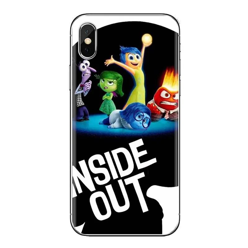 Радость и грусть Inside Out силиконовый чехол для мобильного телефона с откидной