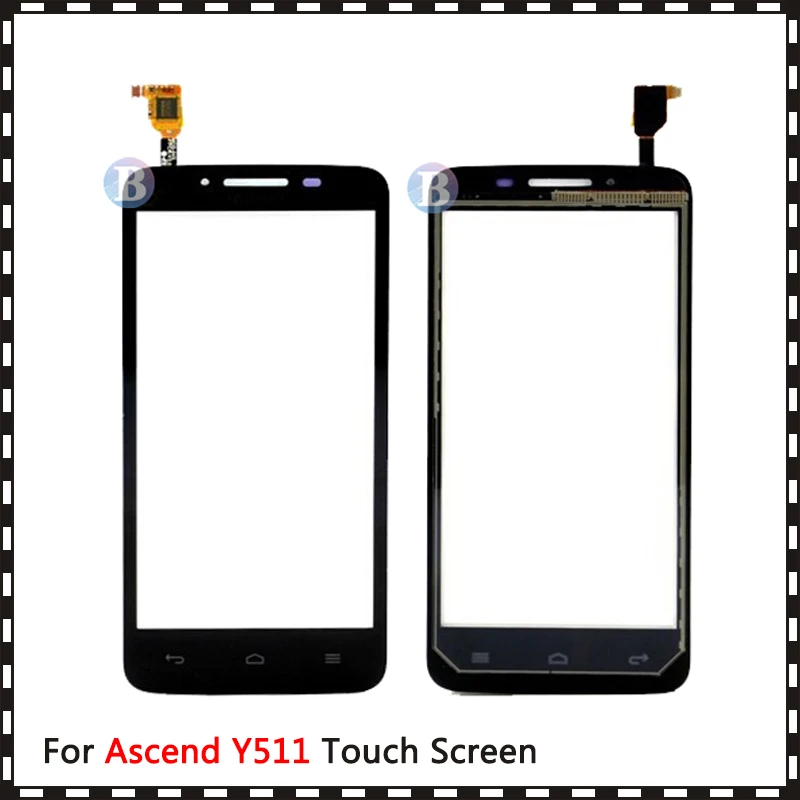 Высокое качество 4 5 дюйма для Huawei Ascend Y511 сенсорный экран дигитайзер Датчик