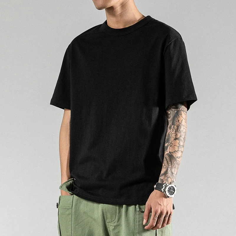 FMZXG футболка для мужчин размера плюс модная рубашка с коротким рукавом летняя