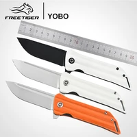 freetiger folding pocket knife vg10 steel camping survival hunting fishing tactical outdoor edc tool kitchen fruit knives