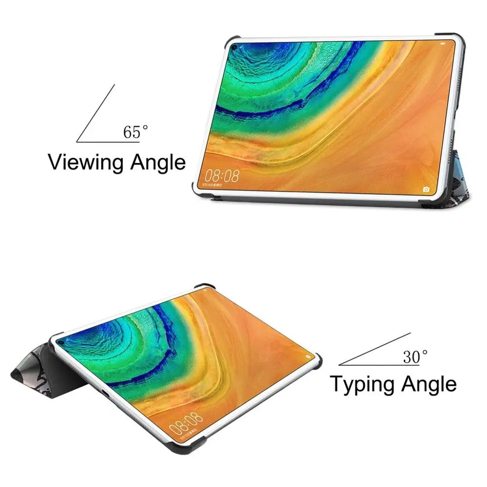 Флип-чехол для планшета из ПУ кожи защитный чехол Huawei MatePad Pro 10 8 дюйма защита от