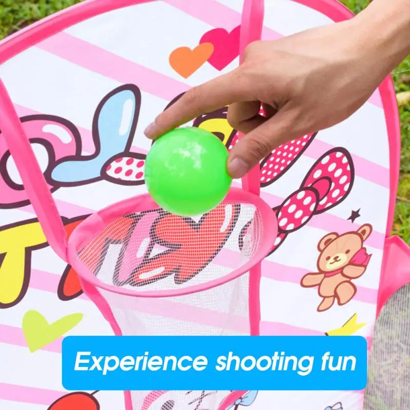 Детская складная спортивная баскетбольная корзина с мячом для океана игры в яму