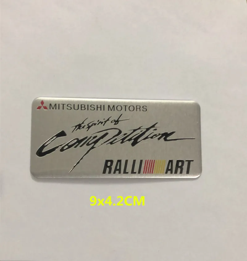 1Car Средства для укладки волос эмблема значок наклейка RALLIART гонки Мотоспорт