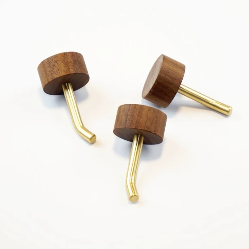 Крючок для одежды LCH из твердой латуни в скандинавском стиле крючок Букового