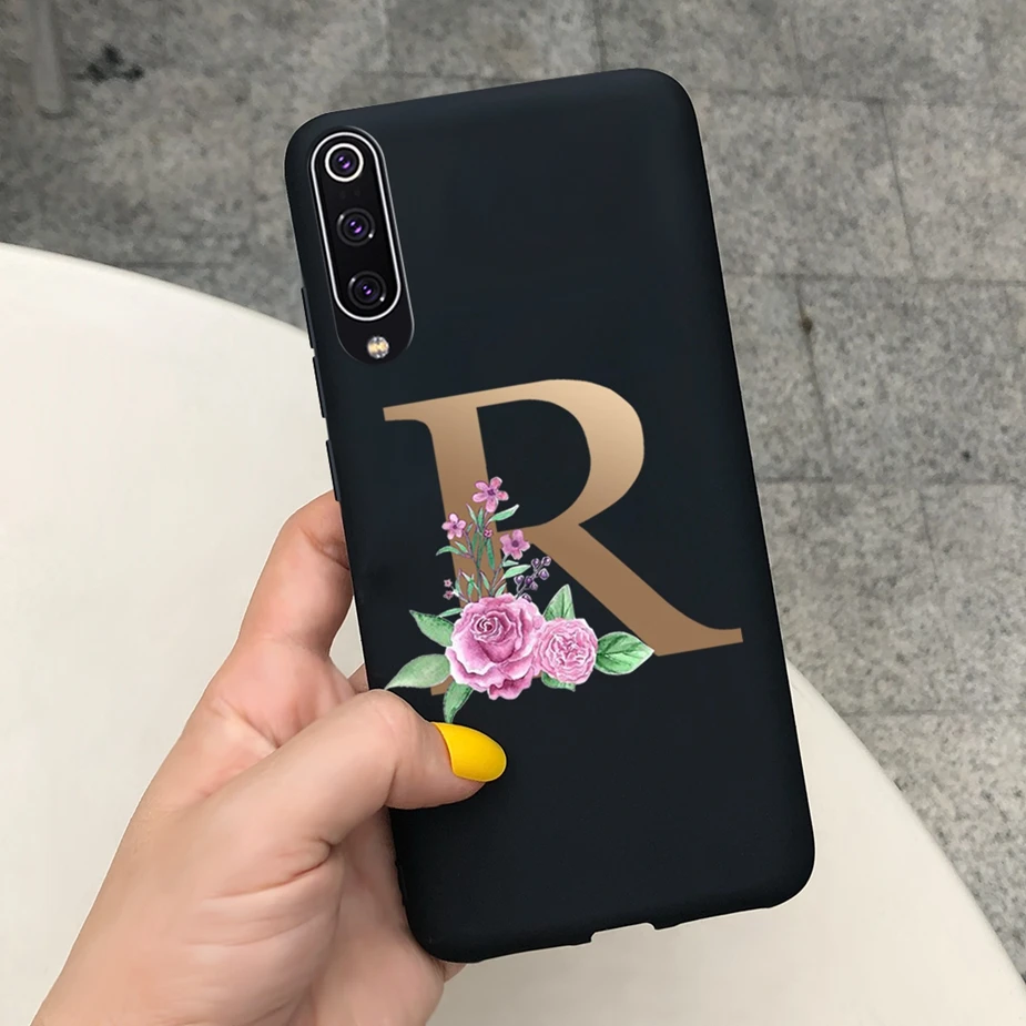 Чехол для Xiaomi Mi 9 Se мягкий силиконовый чехол с милыми буквами чехлы телефонов SE 9SE