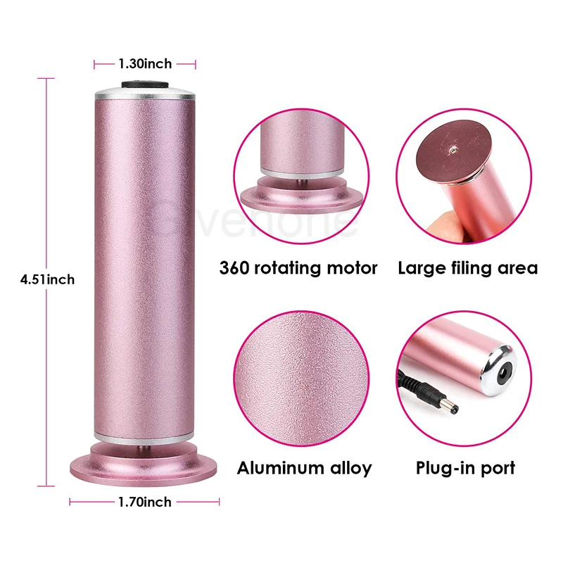 Электрическая пилка для ног инструменты педикюра средство удаления огрубевшей