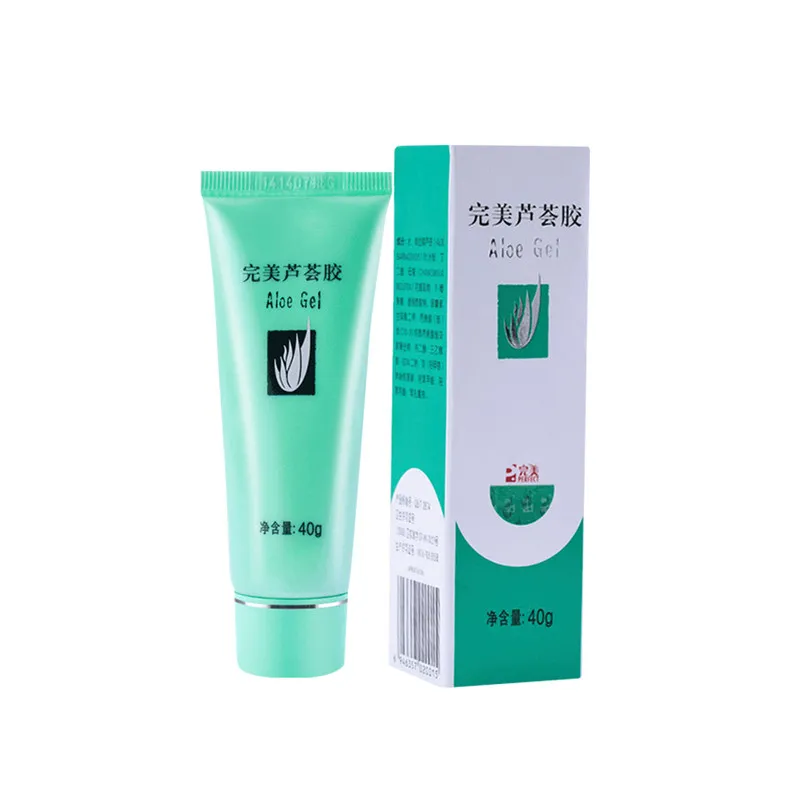 Идеальный Гель с алоэ 40 г увлажняющий лечебный шрам от акне Восстанавливающий