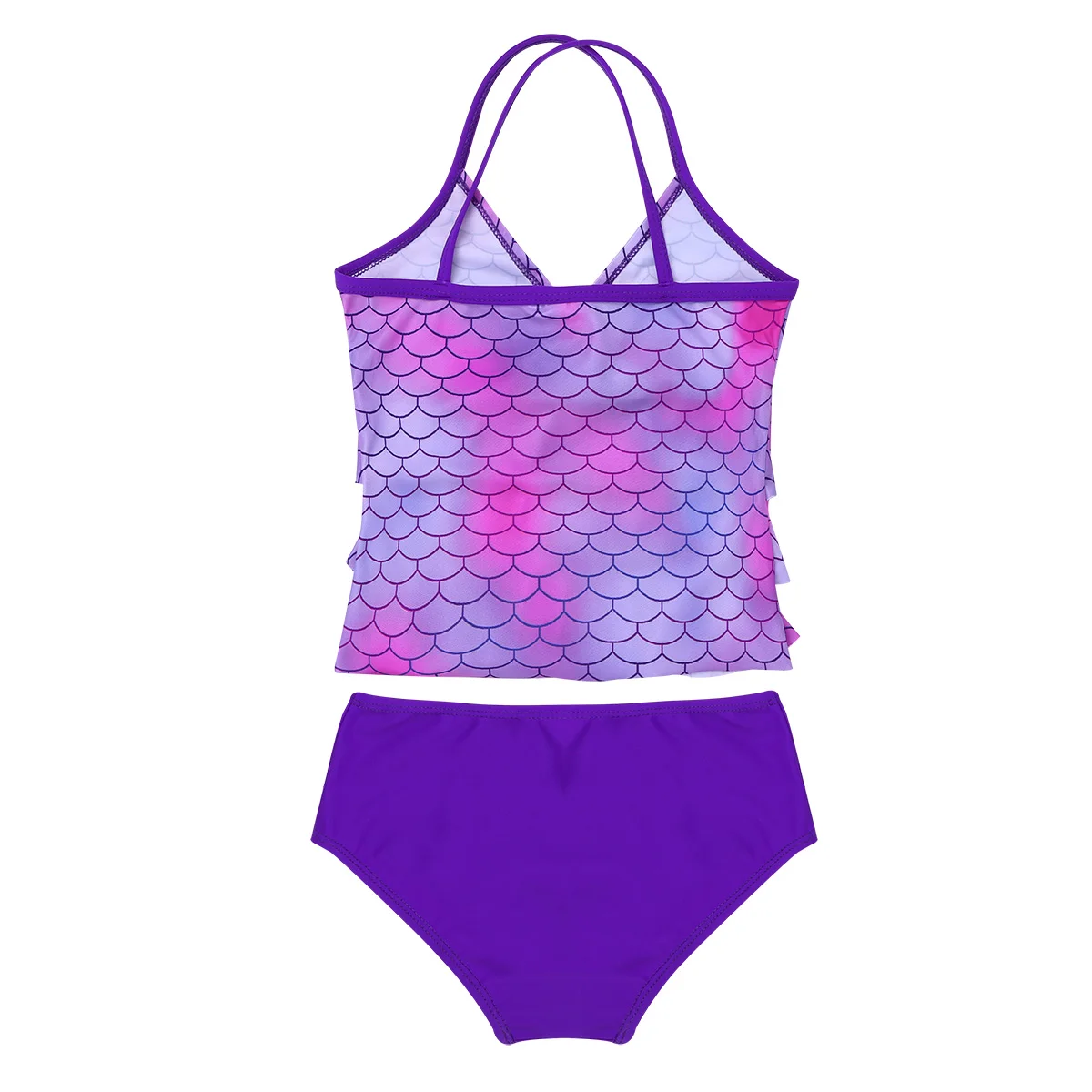 Комплект из 2 предметов для маленькой девочки летний купальник ванный комплект