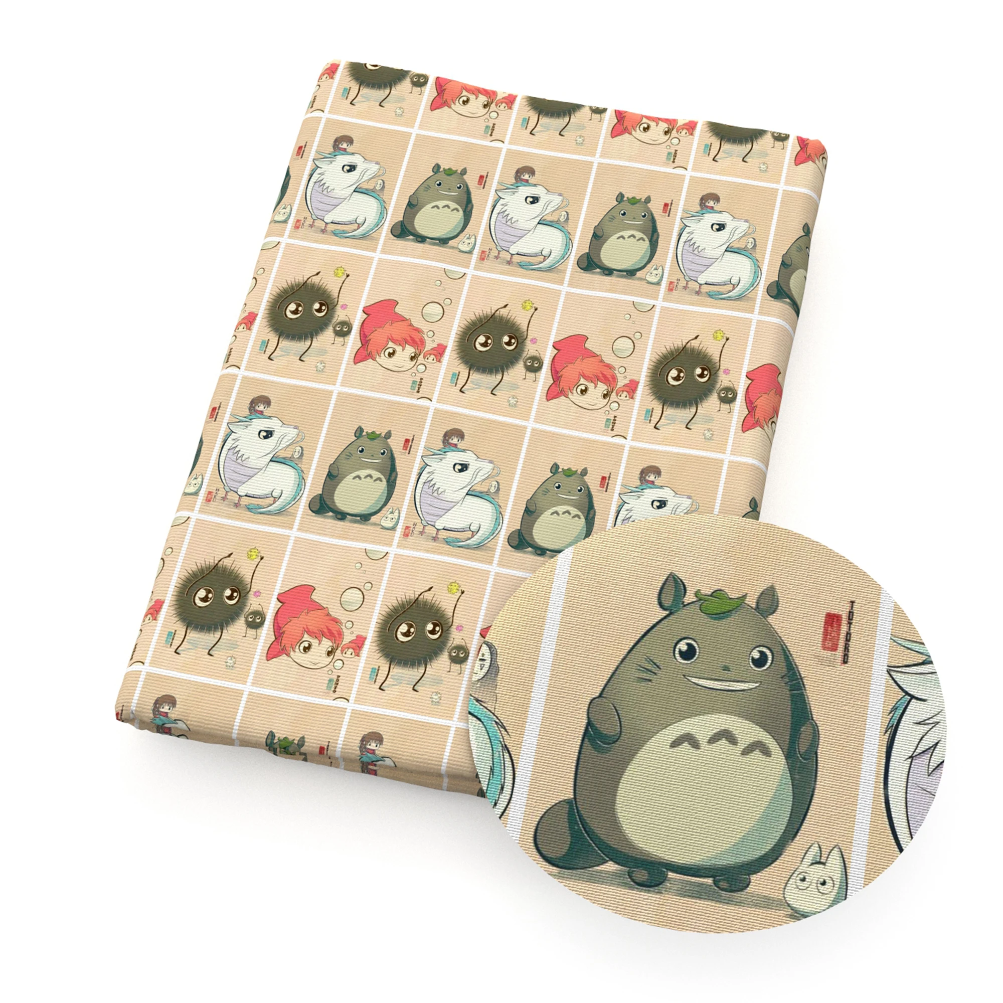 Полуярдовая стандартная ткань из полиэстера и хлопка для шитья | Дом сад