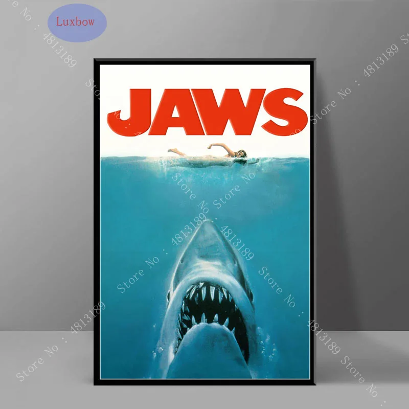 Ретро-подарок челюсти страшные фотообои плакаты Печать на холсте картина маслом