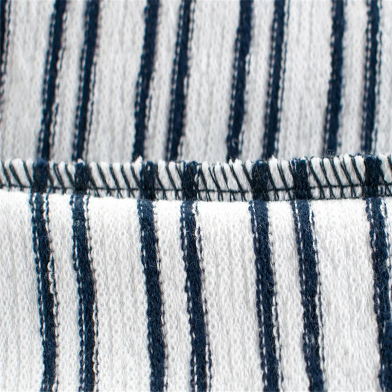 Хорошая новинка От 2 до 9 лет свитер для маленьких мальчиков модный в полоску