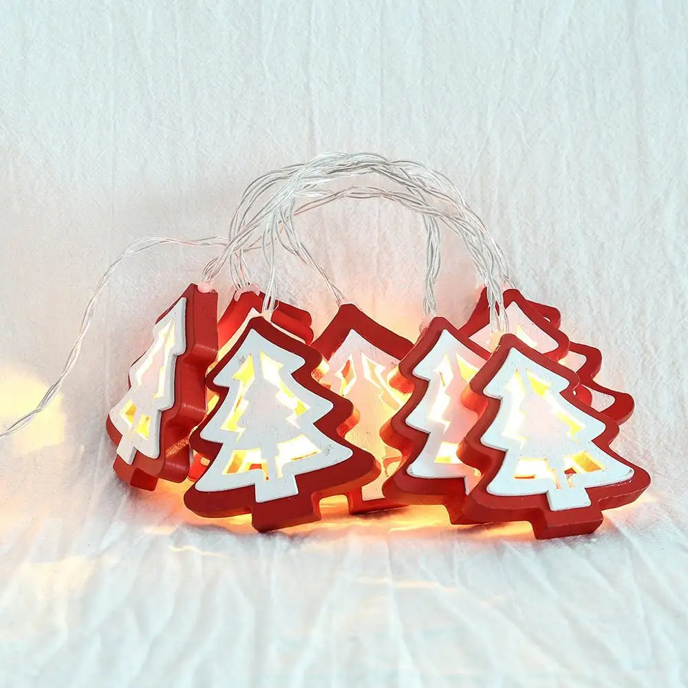 Новогодняя Рождественская гирлянда на елку 10 светодиодов двухстороннее