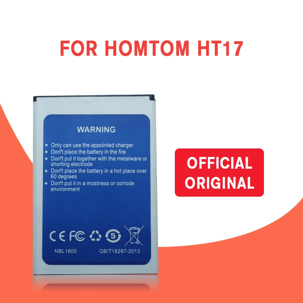 HOMTOM HT17 100% Оригинальные аккумуляторы с большой емкостью 3000 мАч резервная батарея