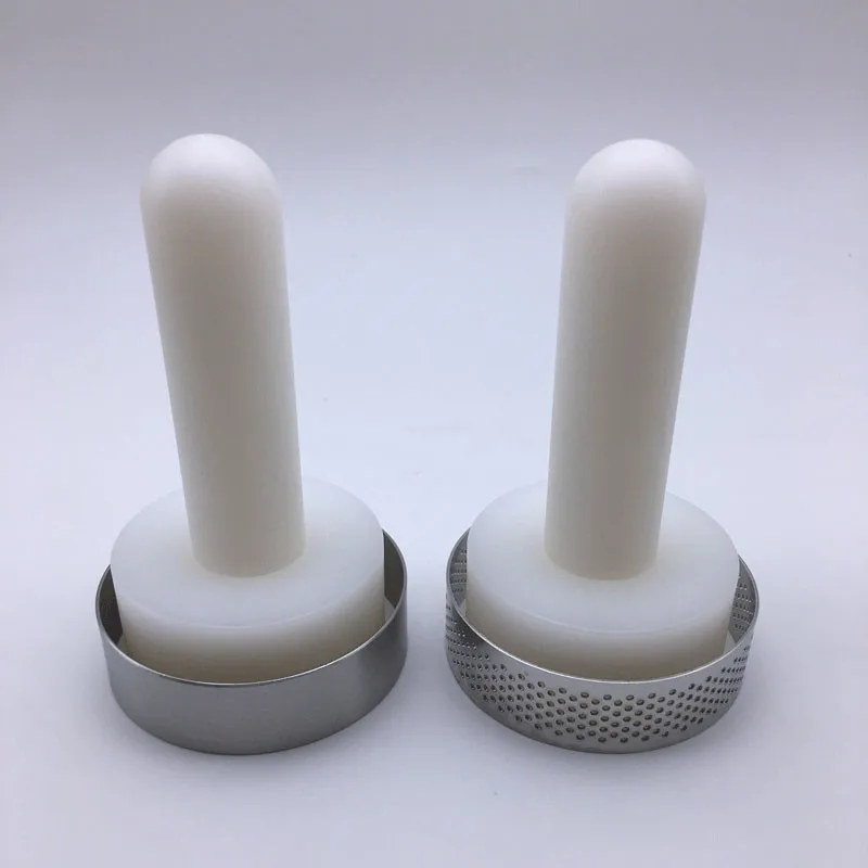 Круглый Нержавеющая сталь торт отверстие формы для Мусса пирог круглая форма