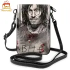 Сумка через плечо The Walking Dead Daryl Dixon, кожаная сумка с многофункциональным принтом, женские сумки через плечо